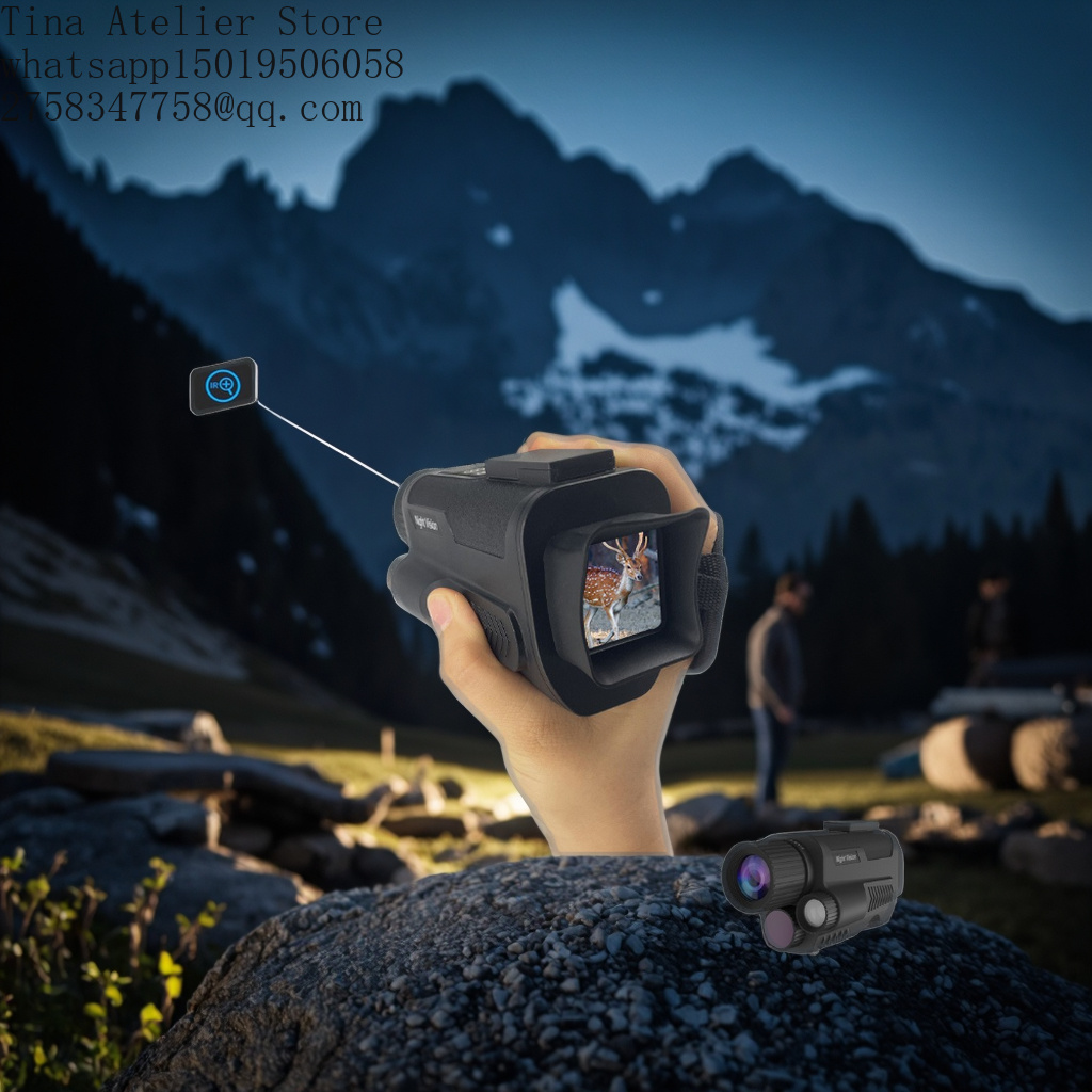 Thermal Scope Night Vision Monocular - Z9001 منظار حراري أحادي العين بدقة