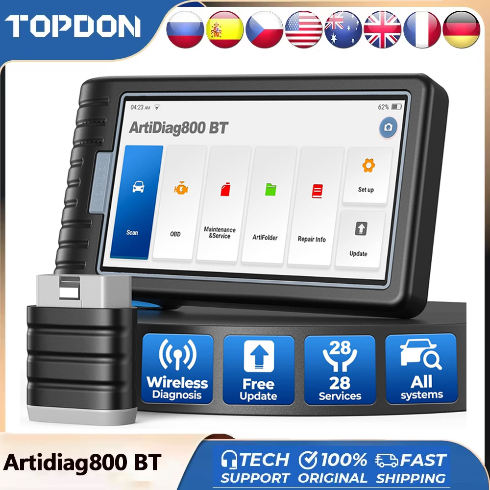 Topdon Tc001 Thermal Camera - جهاز تشخيص السيارات TOPDON ArtiDiag800 BT،