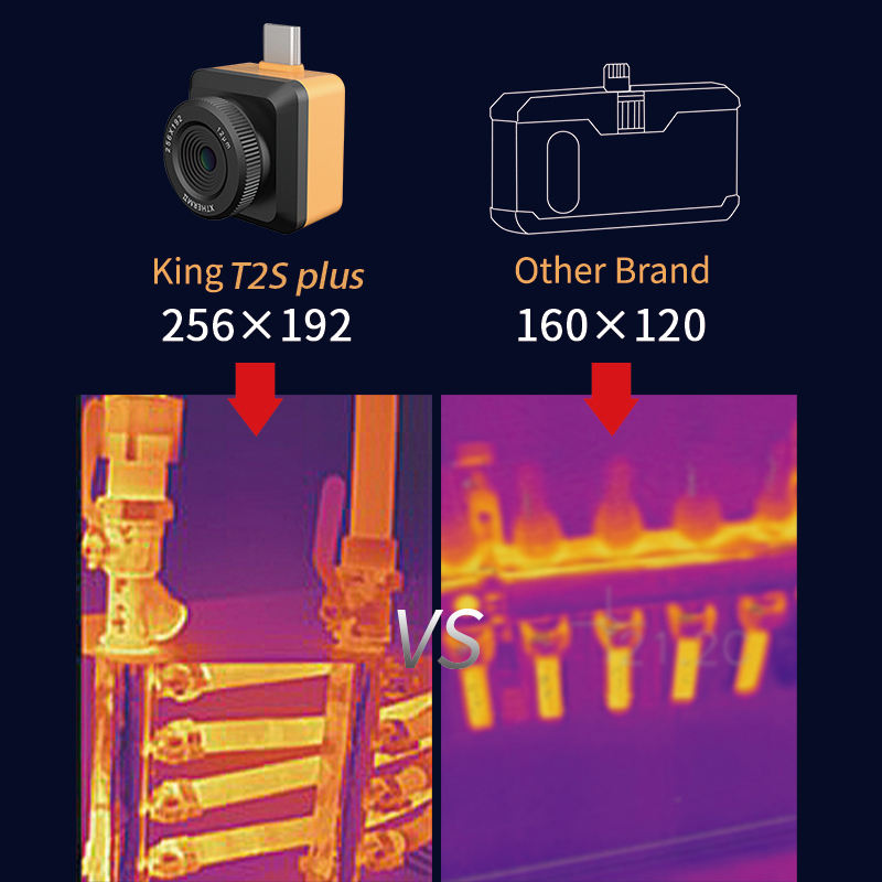 InfiRay T2S + كاميرا حرارية تع - مراجعة Nf 521 Thermal Imaging Camera وسعره