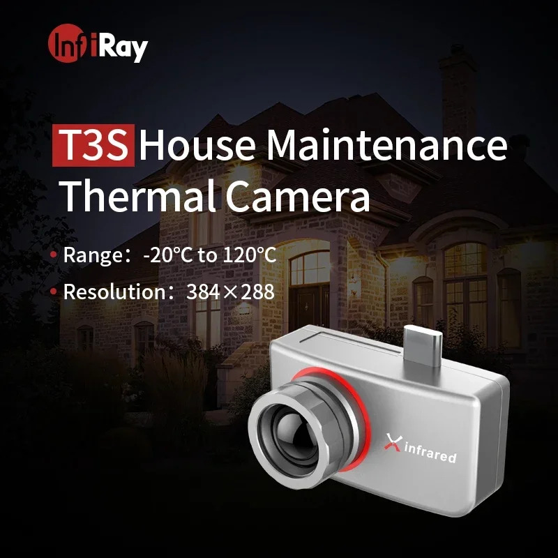 كاميرا InfiRay الرسمية T3S T3p - مراجعة Nf 521 Thermal Imaging Camera وسعره